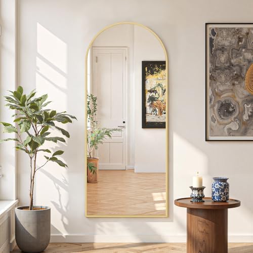 Mirror Full Length 56"x21", Arched Full Body Floor Mirrors - Image 2
