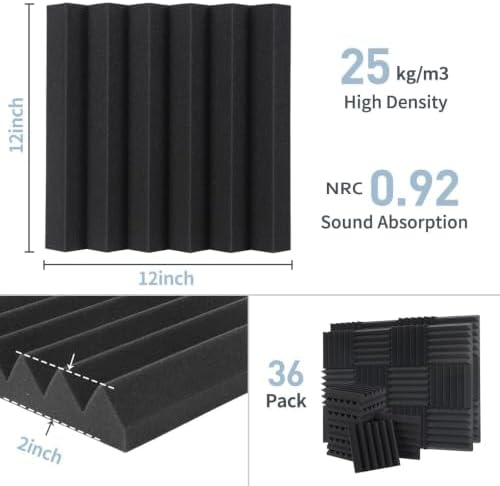 GUERRI Sound Proof Foam Panels - Image 2