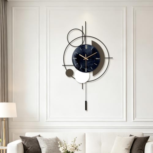 Wall Clock, Silent Quality Quartz Battery Operated - Image 7
