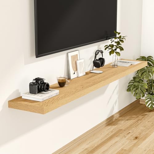 Vivelove 12 Inch Deep Floating Shelves 55 inch Long - Image 2