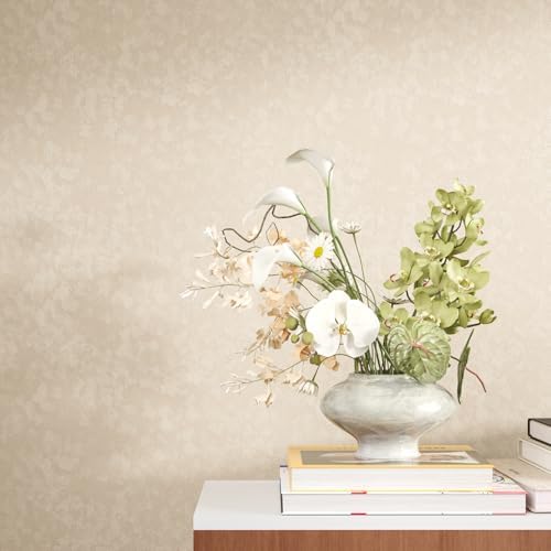 15.7"x472" Self Adhesive Cream Beige Velvet Drawer Liner - Image 5