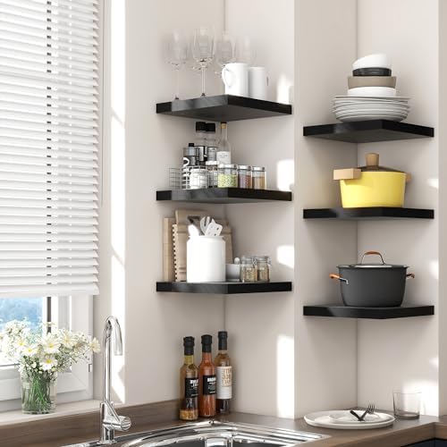 Venusmiles 8"x8" Square Floating Shelves - Image 2