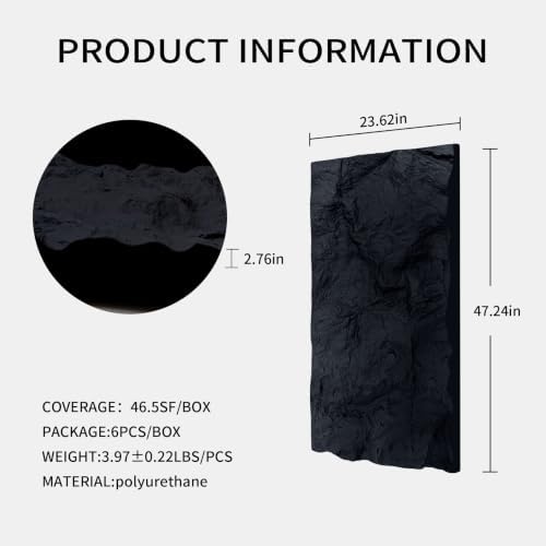 3D Faux Stone Wall Panels - Image 2