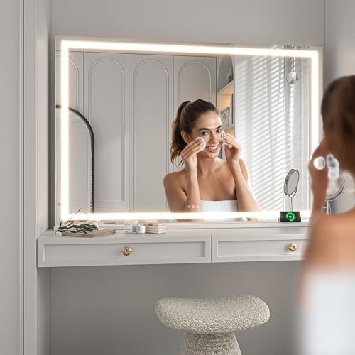 Hasipu Vanity Mirror with Lights, Lighted Makeup Mirror with Dimmable 3 Modes - Image 5