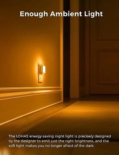 L LOHAS LED Night Light, Night Lights Plug into Wall, Dusk-to-Dawn Sensor - Image 4