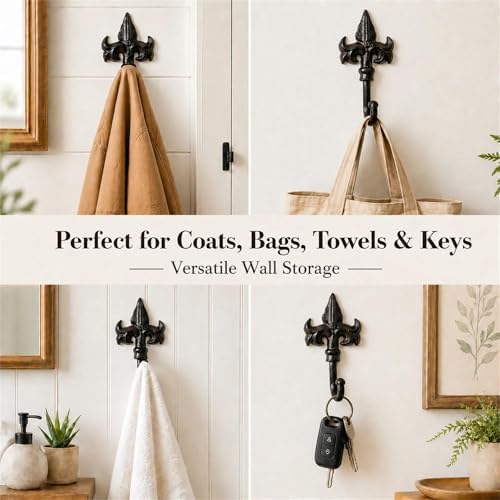 iobiotio Cast Iron Wall Hooks - Image 6