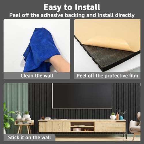 Art3dwallpanels Acoustic Panels, 5 Pack - Image 7