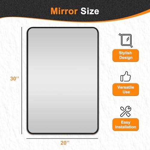 Delma Bathroom Vanity Mirror - Image 6