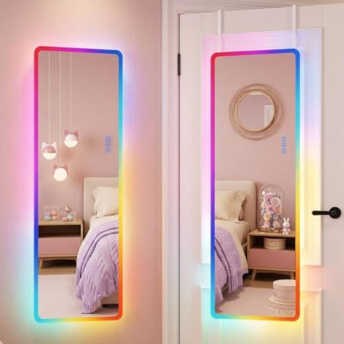 LVSOMT RGB Led Mirror Full Length by DecorateHomeatEase