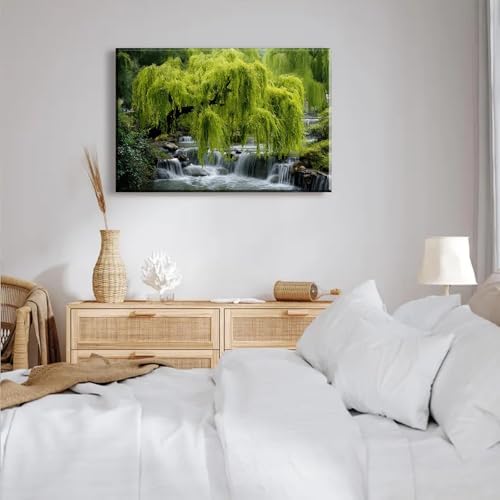 Serene Landscape Canvas Wall Art - Image 3