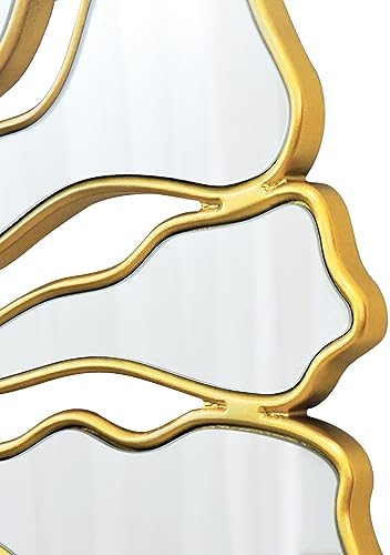 Gold Wall Mirrors Decorative, 32” Large Round Mirrors - Image 4