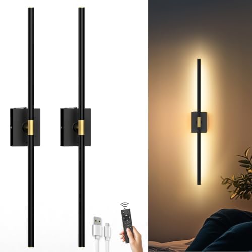 iThird Battery Operated Wall Sconces Set of 2 by iThirdHomeOutdoorLighting