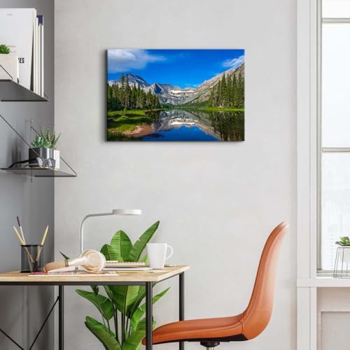 Nature Mountain Wall Art for Living Room Banff National Park Posters Colorado - Image 5