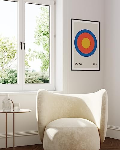 HAUS AND HUES Bauhaus Poster – Colorful Geometric Wall Art, Abstract Circle - Image 5