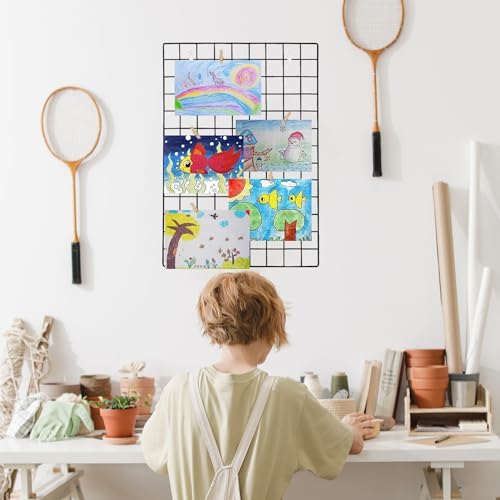 2 Pack Large Wall Grid Panels - Image 6