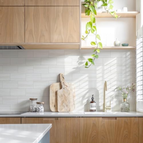 STICKGOO 10-Sheet Backsplash Peel and Stick Subway Tile - Image 6
