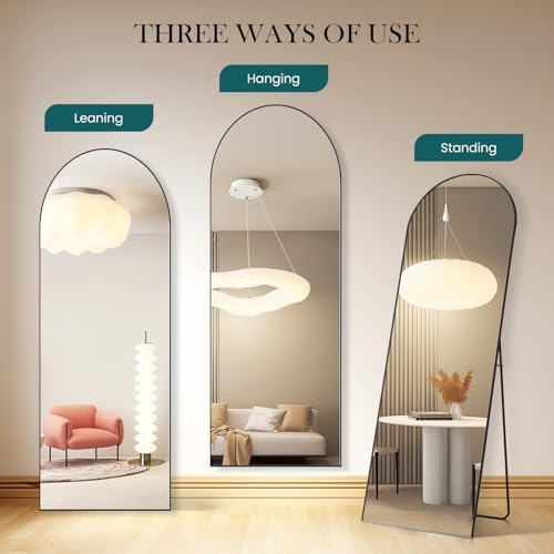 Arched Full Length Floor Mirror - Image 6
