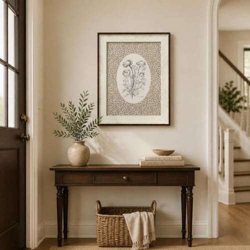 razliubit Hummingbird Wall Art Prints, Vintage Replaceable Framed Vintage Wall - Image 3