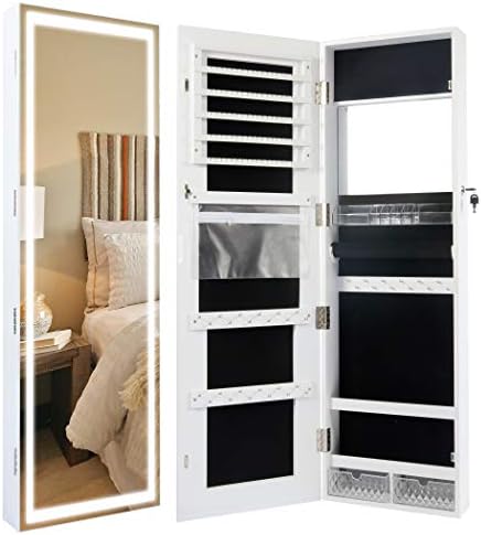 Becko US LED Jewelry Cabinet by BeckoUS