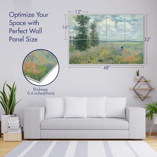 PINWELIFE® Masterpiece Acoustic Art Panels, Decorative Acoustic Wall Art - Image 2