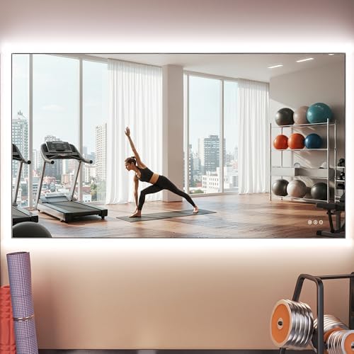 Hasipu 72''x 36'' Home Gym Mirror by Whatssuitableisthebest