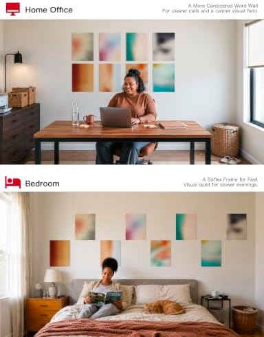 Acoustic Panels for Walls, Art Panels, Sound Absorbing, 12 x 16 In - Image 3