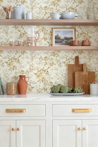 Erfoni Boho Floral Peel and Stick Wallpaper Floral Leaf Contact Paper DIY - Image 6