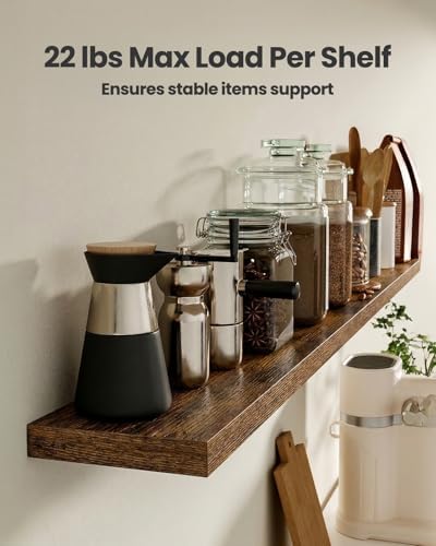 Amada 47.2" Floating Shelves for Wall Decor & Storage - Image 5