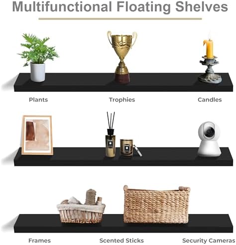Sorbus Floating Shelves for Wall Storage - Image 6