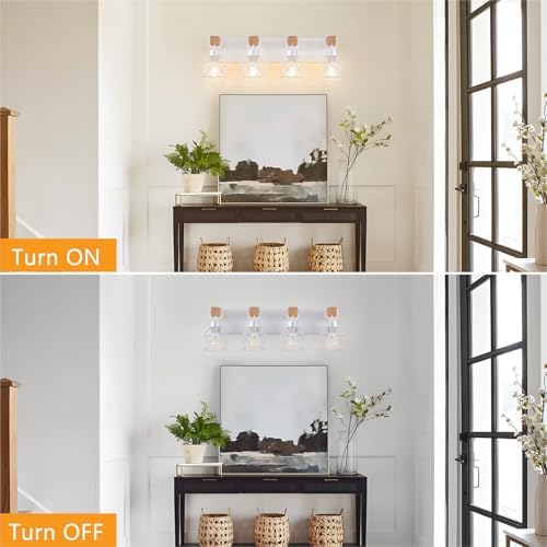 FadimiKoo 4-Light Farmhouse Vanity Lights - Image 5