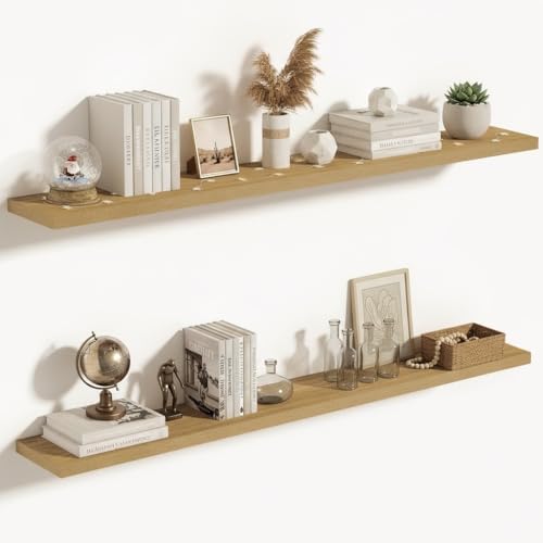 Vivelove 10 Inch Deep Floating Shelves by VIVELOVE