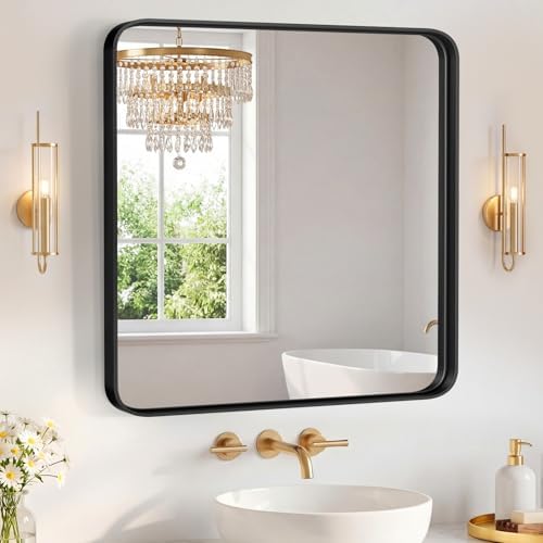 Sweetcrispy Bathroom Mirror 30x30 Inch, Vanity Mirror by Sweetcrispy