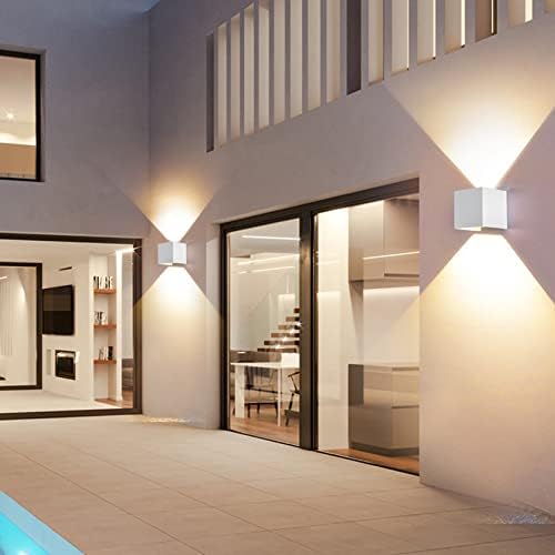 2 Pack Outdoor Wall Lights Exterior/Interior Wall Sconces Up and Down Lights - Image 3