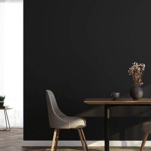 Yasinet Peel and Stick Wallpaper Black Wallpaper Black Contact Paper Modern - Image 4