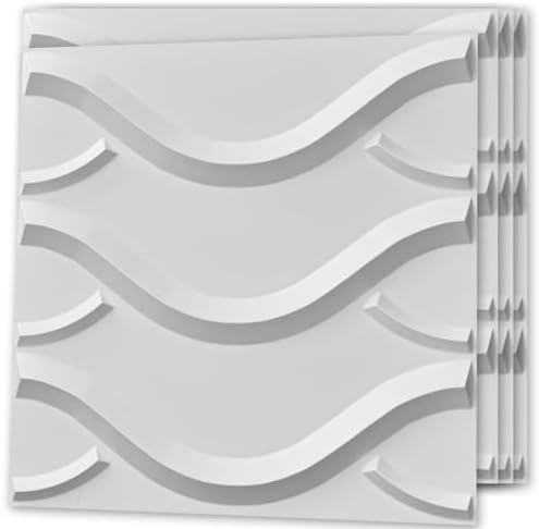 Art3d Decorative 3D Wall Panel, 32 Sq.FT PVC Interior Wall Decor by Art3d