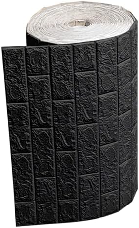 Waterproof Wall Panels 27.5" x 196.8" Faux Brick Wallpaper Peel and Stick Art by homeemoh