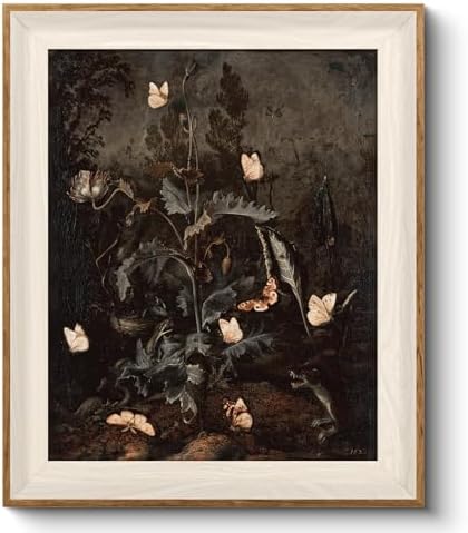 VIYYIEA Framed Vintage Butterfly Wall Art by VIYYIEAART