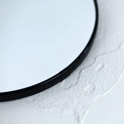 Round Wall Mirror Door Mirror PVC Plastic Frame - Image 5