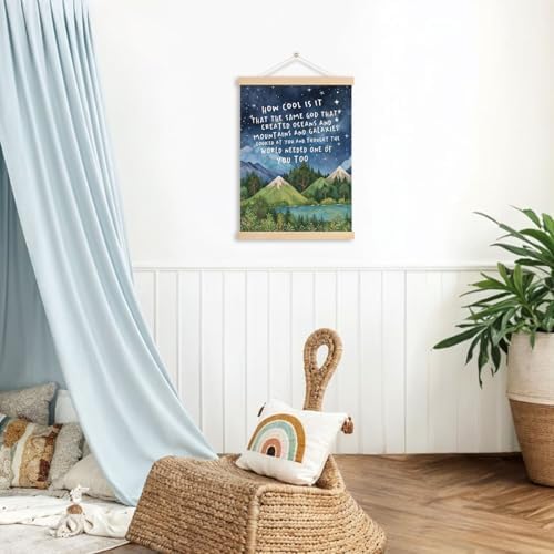 DNEULYR Inspirational Wall Decor, How Cool is It That the Same God Wall Art - Image 3