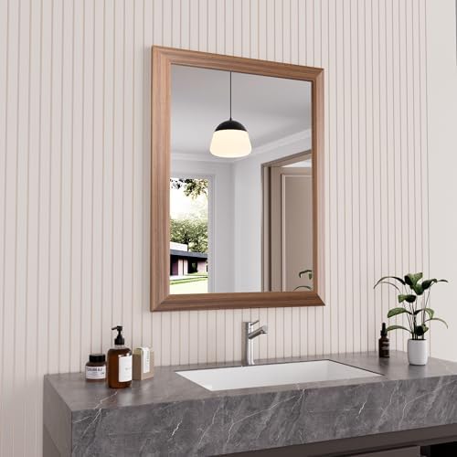 Amorho Bathroom Mirror for Wall, 24 X32 Inch by Amorho