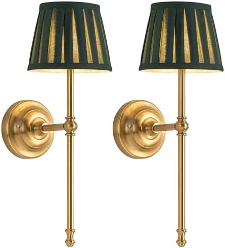 KDG Gold Cordless Wall Sconces Set of 2 by KDG