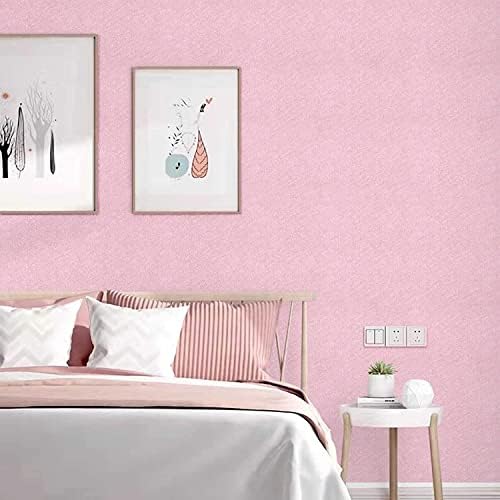 Pink Wallpaper Embossed Silk Self Adhesive Peel and Stick Contact Paper - Image 6