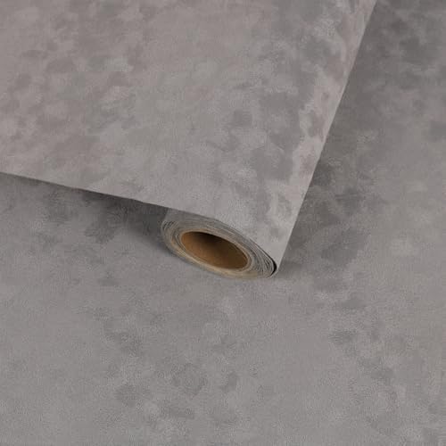 Gray Self Adhesive Velvet Flock Liner Contact Paper by VaryFloral
