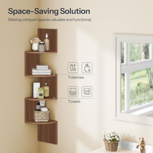 HOOBRO Corner Shelf Wall-Mounted - Image 5
