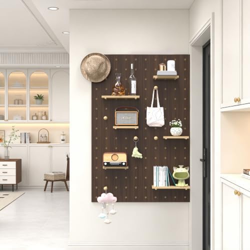Wooden Modular DIY Pegboard Wall Organizer - Image 4