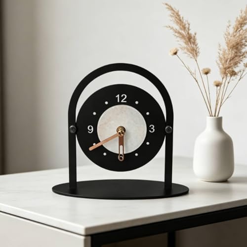 Decorative Wall Clock Modern Minimalist Desk Clock Table Clock Mantel Clock - Image 6