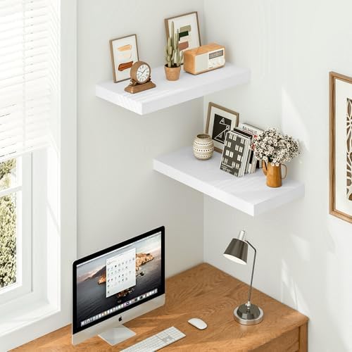 Vivelove 24 x 12 Floating Shelves 12 Deep - Image 2