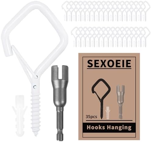 35PCS Eye Screw Hooks for Hanging Heavy Duty by Unknown