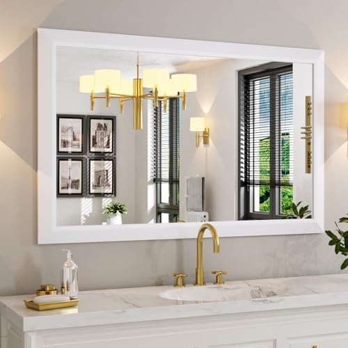 Amorho Bathroom Mirror for Wall 48x30 Inch by Amorho