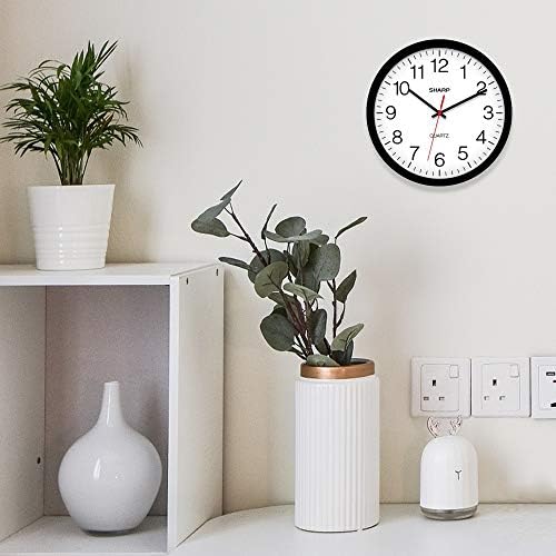 Sharp 12-Inch Battery Wall Clock, Silent Non-Ticking - Image 6